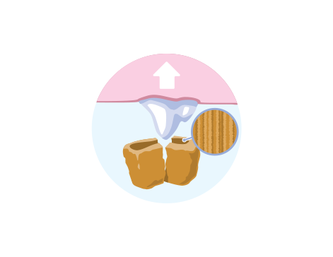 hrana pentru animale de companie scapă densitatea ilustrație