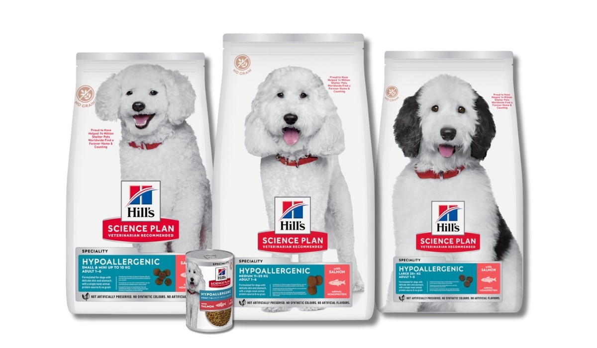 Hrană pentru câini, fără porumb, grâu sau soia