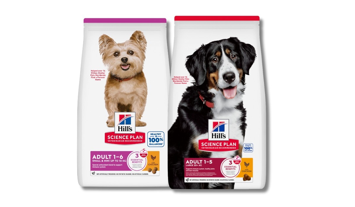 Science Diet pentru rase mici și mari