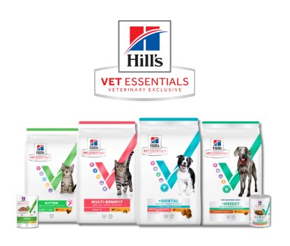 Gama de produse Hill's Pet Vet Essentials