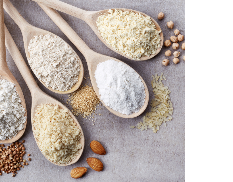 Cereale pudră în linguri ca ingredient în hrana pentru animale HIll's